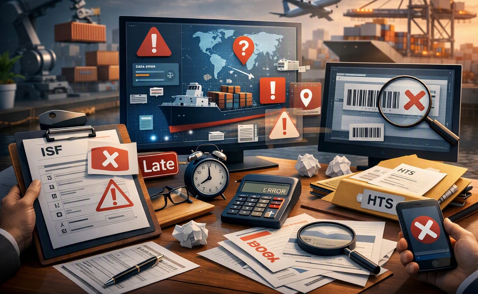Common Mistakes Importers Still Make in ISF Filing